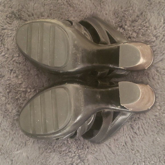 COACH Paddy sandal 👡 platform heels good used condition size 9 1/2 - Picture 6 of 9